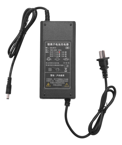Cargador De Batería De Litio De 48v 2a Para Bicicleta Eléctr