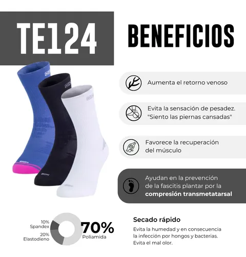 Medias Sox Original Compresion Ciclismo Adultos Te124