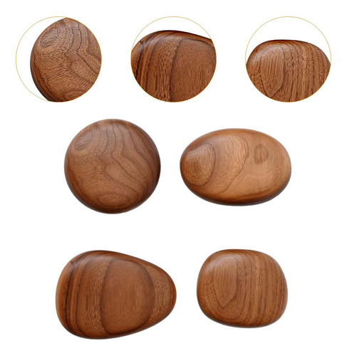 Li 4 Piezas, Ganchos De Madera For Colgar En La Pared,