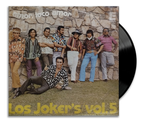 Los Joker's - Amor, Loco Amor Vol. 5 - Lp Vinilo