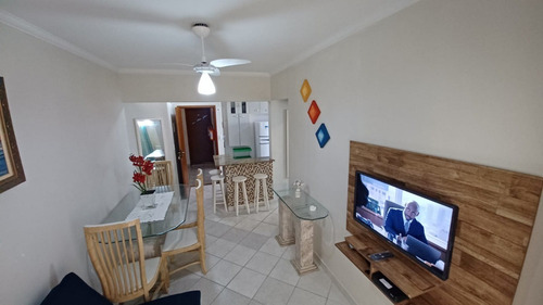 Imagem 8 de 18 de Lindo Apartamento Frente Para O Mar Em Praia Grande Com Wi-fi A Partir De 140 A Diária !