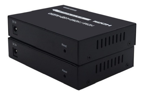 Kit Extender Extensor Fibra Optica Hdmi 20km Full Hd 1080p