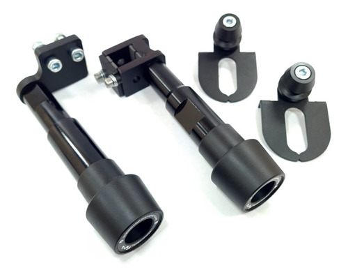 Slider De Motor + Traseiro Nylon Comet 250 Gtr Carenagem Mj 