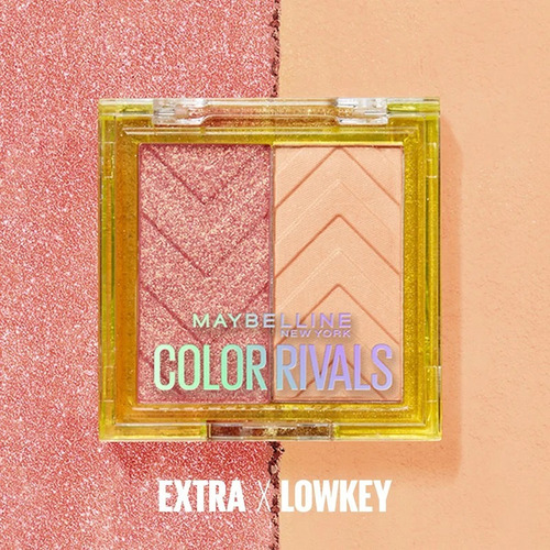 Paleta De Sombras Maybelline Colors Rivals - Shadow Palette Extra X Lowkey