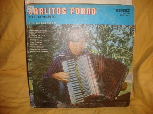 Vinilo Carlitos Forno Y Su Conjunto El Picaro Cordobes C2