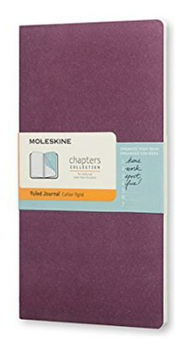 Organizadores Personales Moleskine Chapters Journal, Slim La