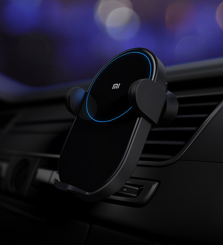 Imagen 7 de 8 de Cargador De Auto Inalambrico Xiaomi 20w Color Negro