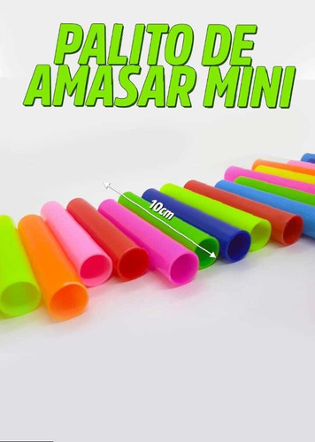 Palos De Amasar Mini X 10