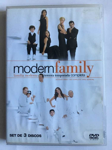 Modern Family Tercera Temporada Completa 3 Dvds Nacional