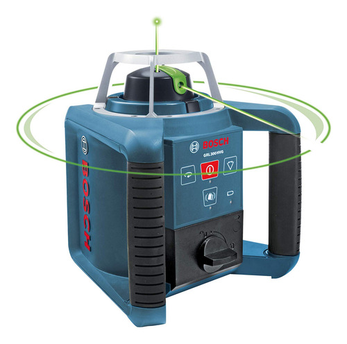 Laser Rotativo Bosch Grl 300 Hvg Autonivelante Com Feixe Ver