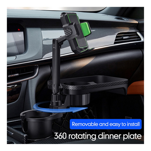 M Portavasos Para Coche, Bandeja Móvil, Soporte Para