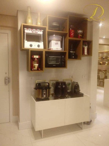 Imagem 18 de 30 de Apartamento De Alto Padrão De 3 Quartos, 3 Vagas À Venda Mobiliado No Canto Do Forte Com Vista Do Mar!!! - Ap4414