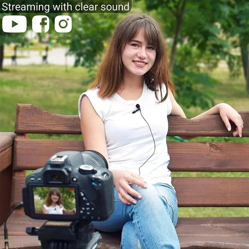 Microfono Con Cable Para Grabar Transmitir Tiktok Youtube