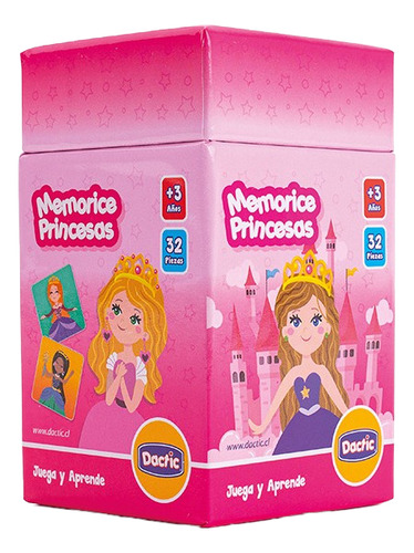 Memorice Princesas Dactic