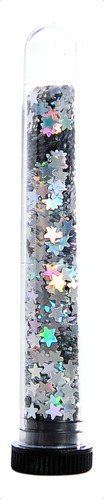 Heburn Gribré Decoración Para Uñas Nail Art Manicuría 1342 Color 22 Estrella Plata