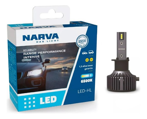 2 Bombillos Led Carro Moto Narva H4 Triceta H1 H3 H7 H11 Etc