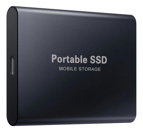 Disco sólido externo HD de 1 Tb portátil negro Ssd