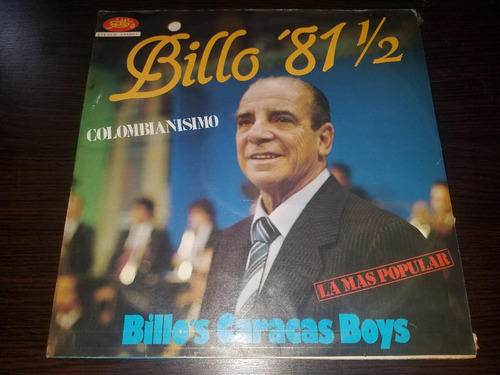 Lp Vinilo Disco Acetato Billos Caracas Boys La Mas Popular