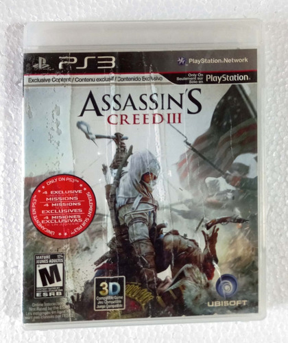 Assassins Creed 3 Fisico Usado Ps3