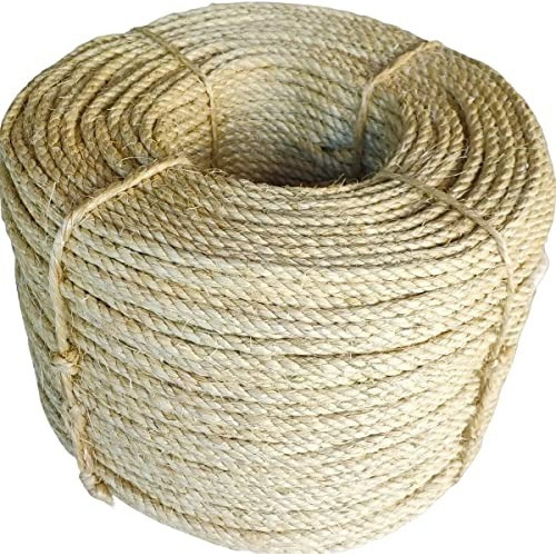 Corda Sisalsul 6mm X 100m Arranhador Decoracao Macrame