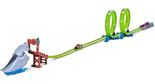 Imagen 4 de 4 de Pista De Autos T-rex Attack Metal Machines Original Zuru