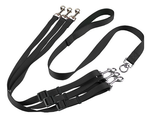 Conjunto De Coleira De Cabeça Tripla Para Cães Com Coleira A