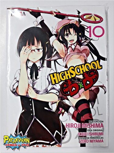Manga High School Dxd Nro 10 - Editorial Ivrea
