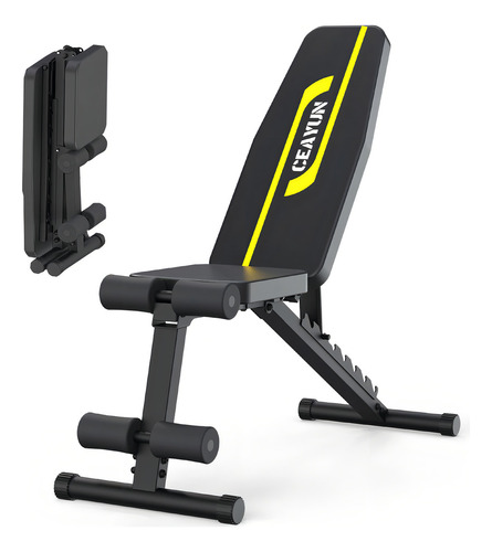 Banco De Pesas Ajustable Entrenamiento Completo En Casa