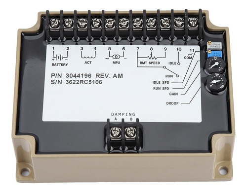 Controlador De Velocidad 3044196 Generador De Velocidad De C