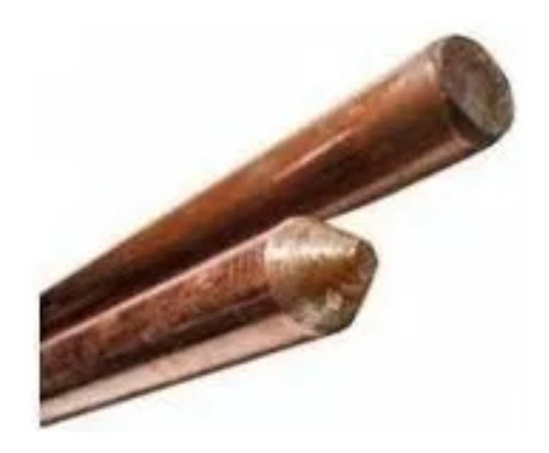 Varilla Polo Tierra Bañada En Cobre 1.50m Con Conector X1pc