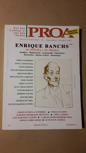 Revista Proa N°54 Enrique Banchs