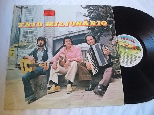 Lp Vinil - Trio Milionário - 1979 - Sertanejo