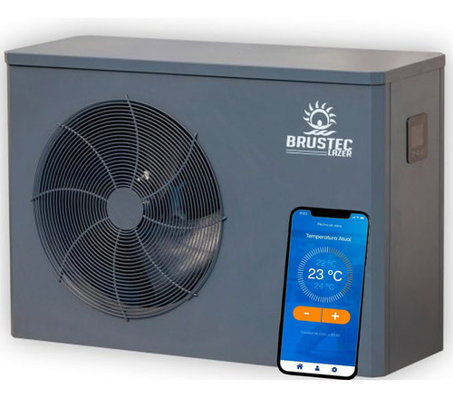 Trocador De Calor Br 60 Metal Brustec 60000l Wifi