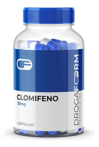 Clomifeno 30mg Pote Com 90 Cápsulas Ultra Premium Tpc Sabor Padrão