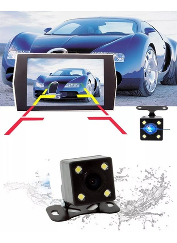 Camara Para Auto Dash Cam Seguridad + Cámara Retroceso 1080p
