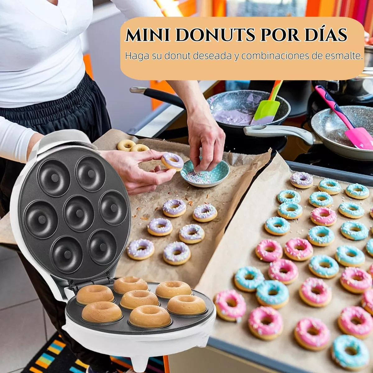 Tercera imagen para búsqueda de maquina para hacer donas