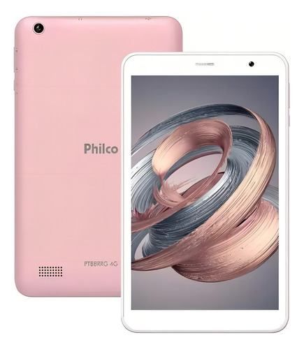 Tablet Ptb8rrg 4g 32gb Tela 8'' Android 10 Wi-fi Philco Cor Rosa-claro - Excelente (Recondicionado)