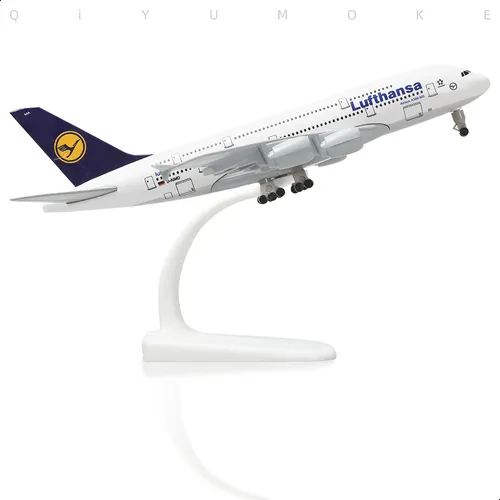 Airbus A380 1:300 Etihad Modelo De Avión De Metal Fundido A