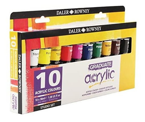 Art Paint - Daler Rowney Graduate Acrílico Introducción Set