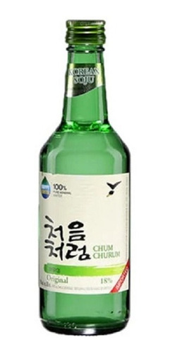Alcohol Coreano Soju Chum Churum Original 1 Pza 360 Ml
