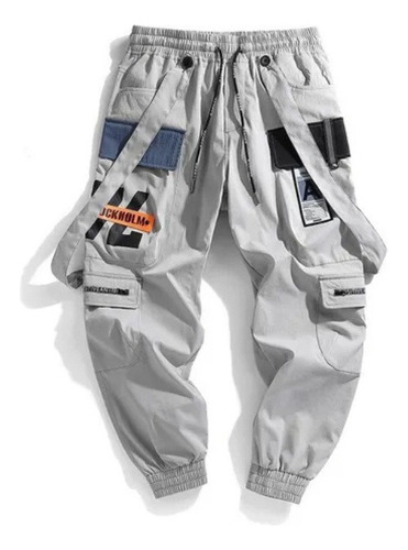 Pantalones Cargo Con Estampado Hip Hop Street