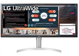 LG 34wn650-w Pantalla Ips Ultra Ancha De 34 Pulgadas 21: 9 F