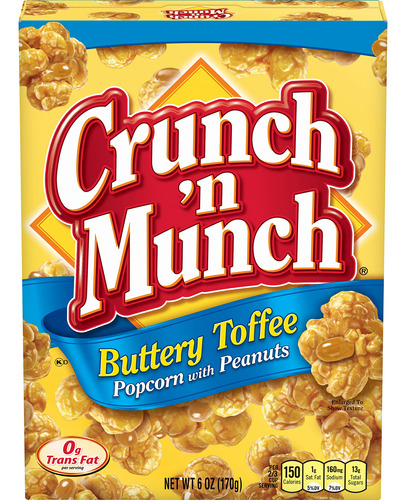 Crunch 'n Munch Palomitas De Maiz Con Cacahuetes, 6 Onzas, 6