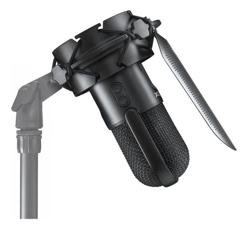 Micrófono Condensador Godox Umic10 Usb Color Negro
