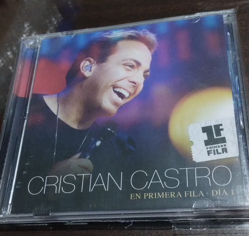 Cristian Castro Cd En Primera Fila Día 1 Nuevo