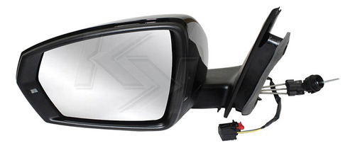 Retrovisor Esquerdo Manual Pisca Polo 2018 19 21 22 23 24 25