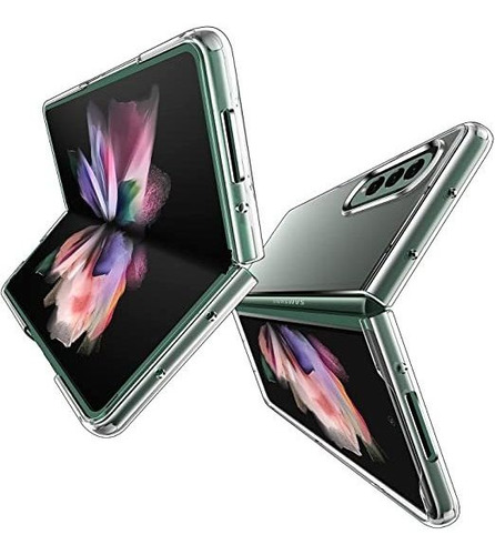 Imagen 1 de 3 de Carcasa Transparente Reforzada Samsung Z Fold 2