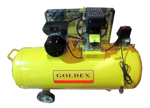 Compresor De Aire Monofasico 3hp 200lts. Goldex - Ynter