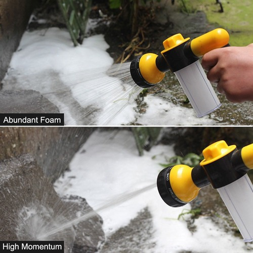 Espuma Pulverizador Jardim Água Mangueira Espuma Bocal Sabão