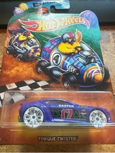 Hot Wheels Happy Easter Torque Twister Car Metal 2016